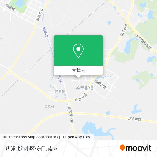 庆缘北路小区-东门地图