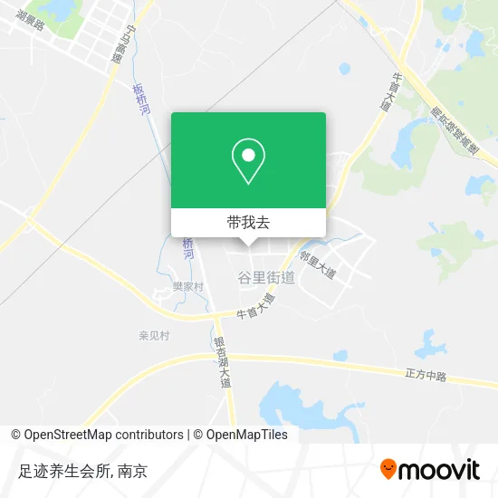 足迹养生会所地图