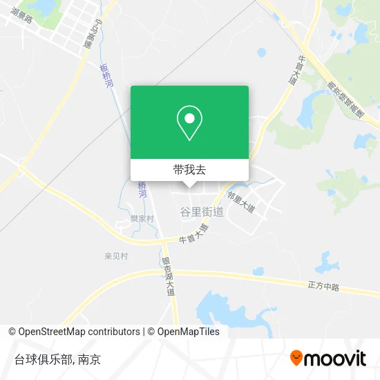台球俱乐部地图