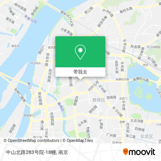 中山北路283号院-18幢地图