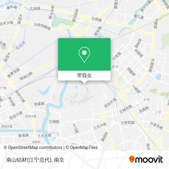 南山铝材(江宁总代)地图