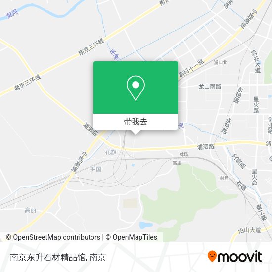 南京东升石材精品馆地图
