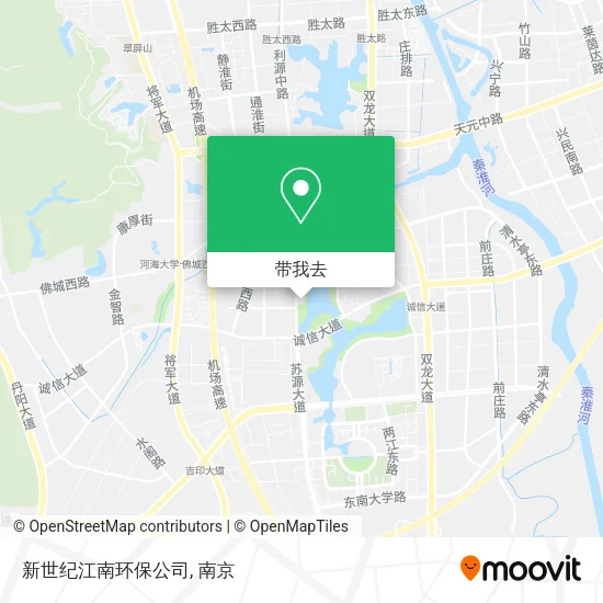 新世纪江南环保公司地图