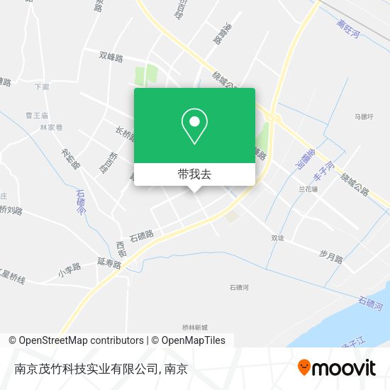 南京茂竹科技实业有限公司地图