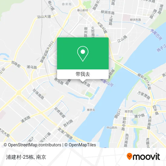 浦建村-25栋地图