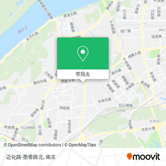 迈化路·墨香路北地图
