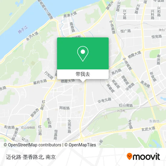 迈化路·墨香路北地图