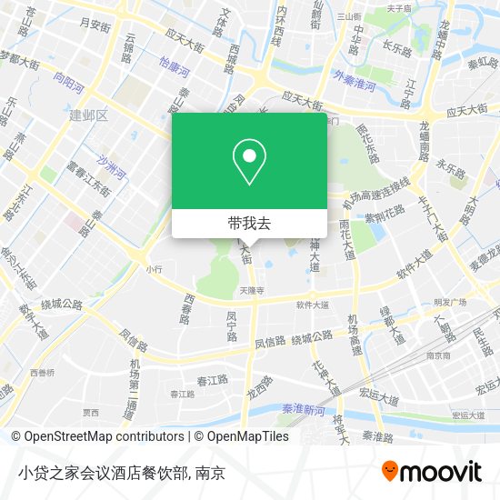 小贷之家会议酒店餐饮部地图