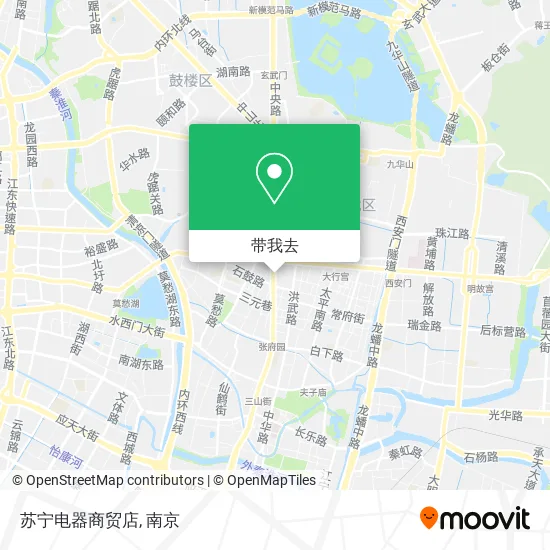 苏宁电器商贸店地图