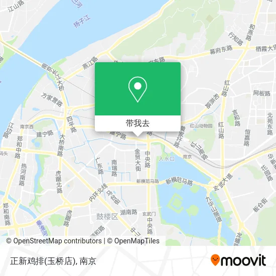 正新鸡排(玉桥店)地图