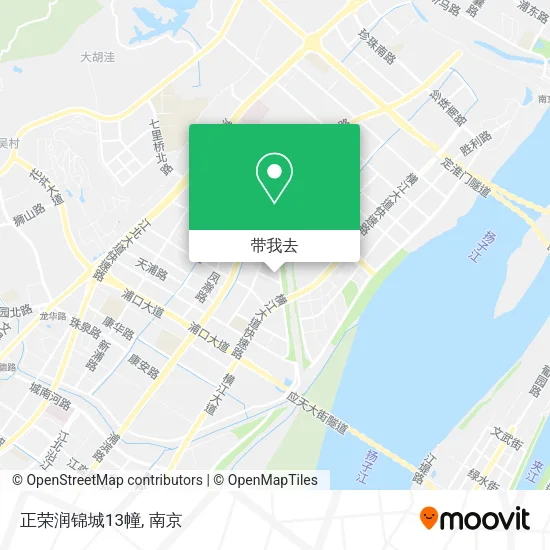 正荣润锦城13幢地图