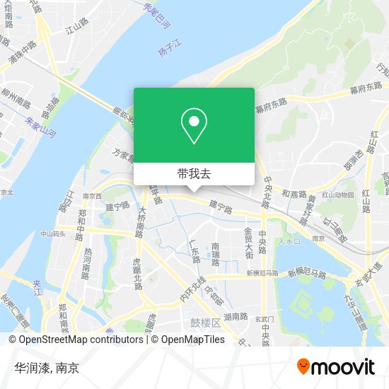 华润漆地图