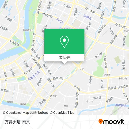 万得大厦地图