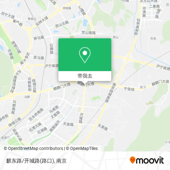 麒东路/开城路(路口)地图