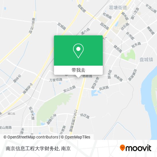 南京信息工程大学财务处地图