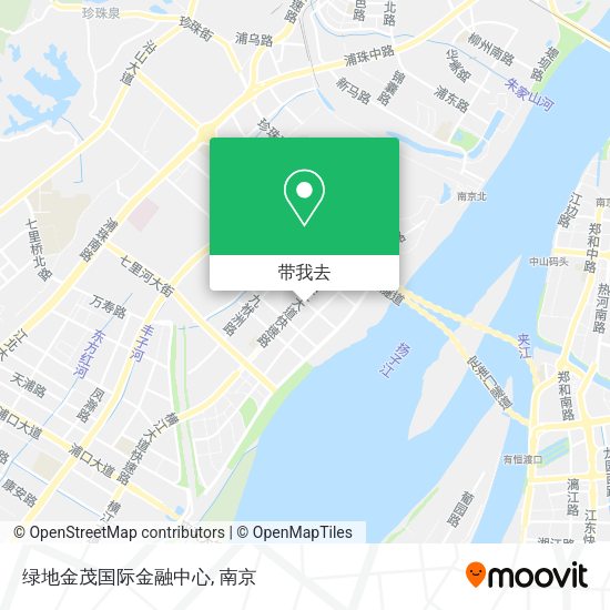 绿地金茂国际金融中心地图