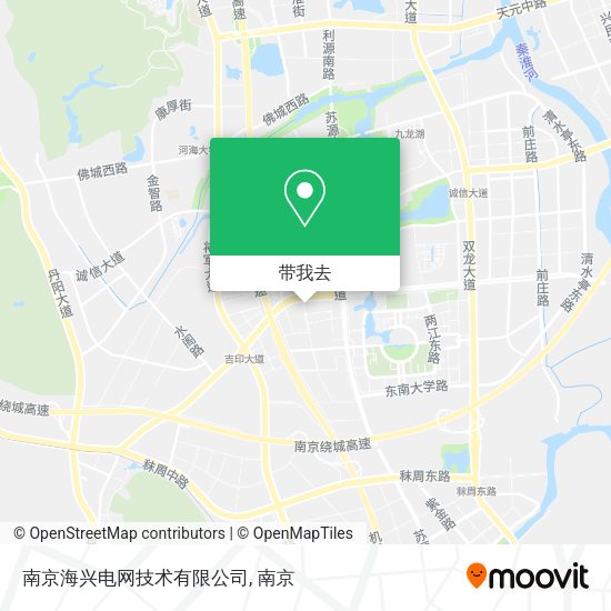 南京海兴电网技术有限公司地图