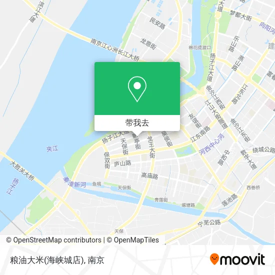 粮油大米(海峡城店)地图