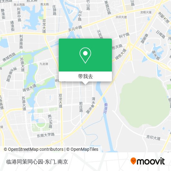 临港同策同心园-东门地图