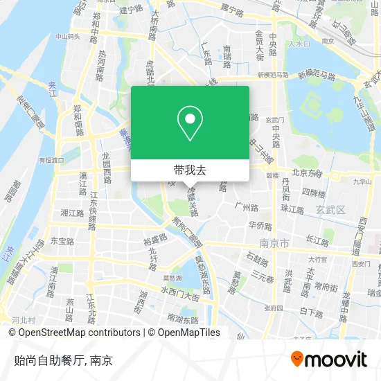 贻尚自助餐厅地图