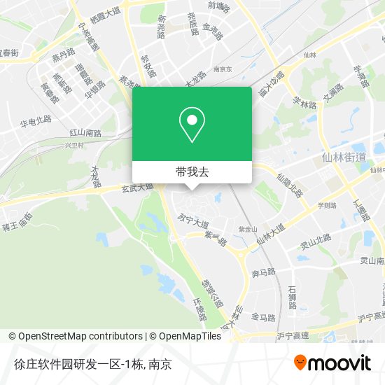 徐庄软件园研发一区-1栋地图