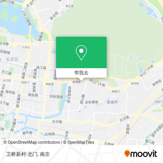 卫桥新村-北门地图