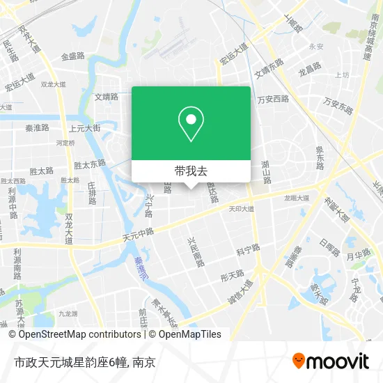 市政天元城星韵座6幢地图