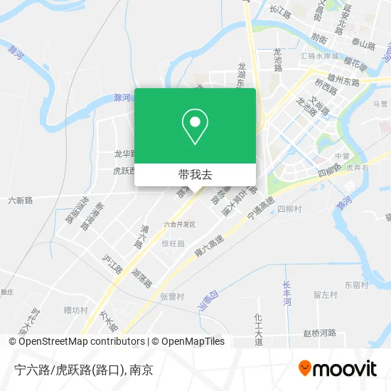 宁六路/虎跃路(路口)地图