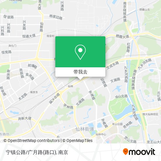 宁镇公路/广月路(路口)地图