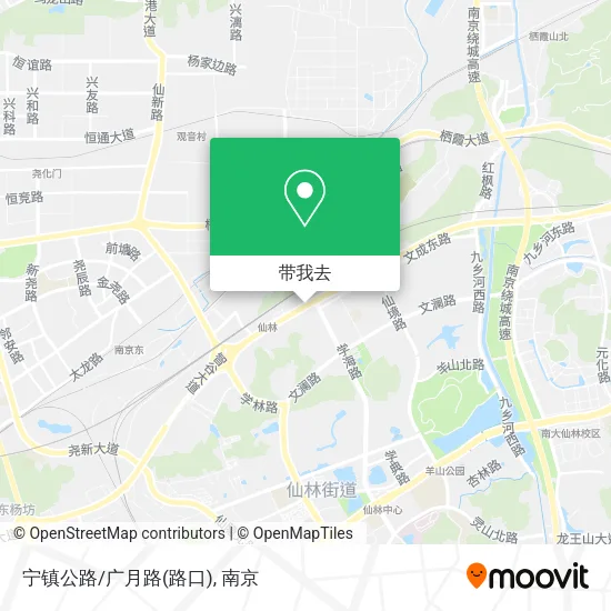 宁镇公路/广月路(路口)地图