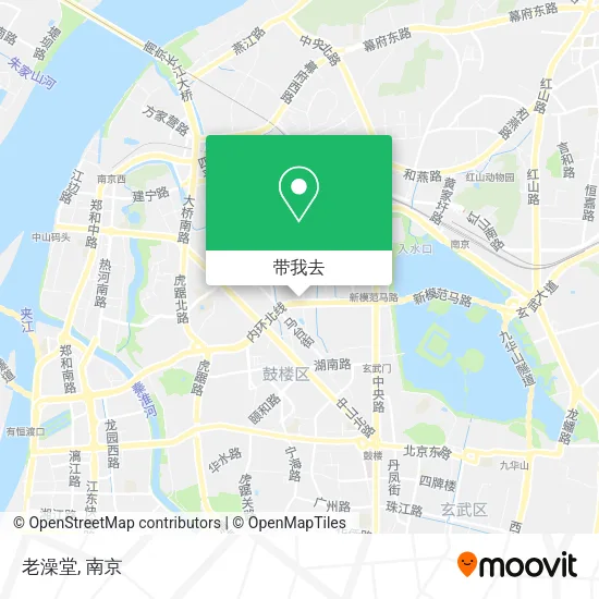 老澡堂地图