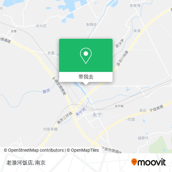 老滁河饭店地图