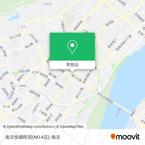 南京悦都民宿(NO.4店)地图