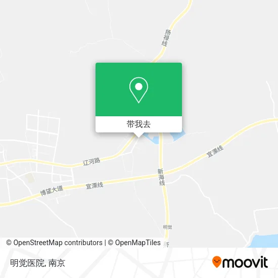 明觉医院地图