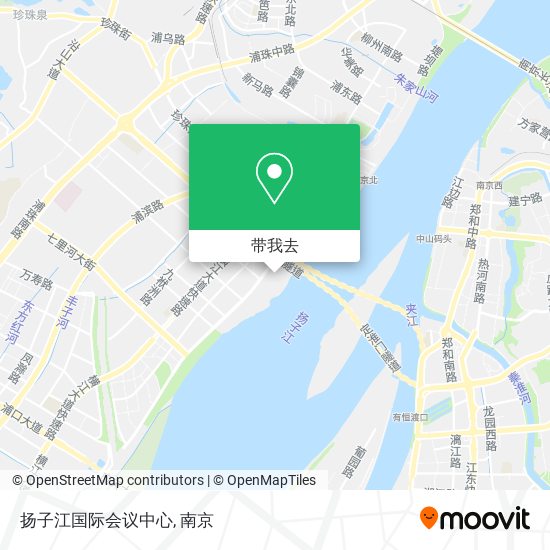 扬子江国际会议中心地图