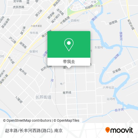 赵丰路/长丰河西路(路口)地图