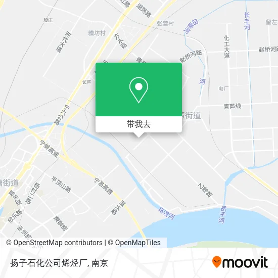 扬子石化公司烯烃厂地图