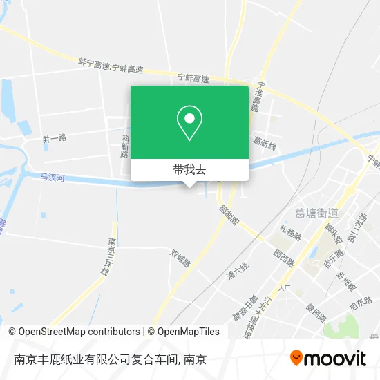 南京丰鹿纸业有限公司复合车间地图