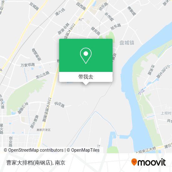 曹家大排档(南钢店)地图