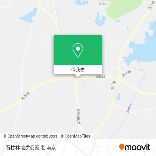 石柱林地质公园北地图
