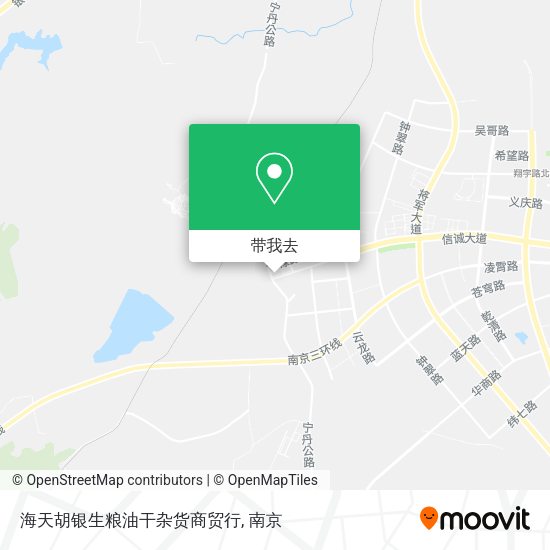 海天胡银生粮油干杂货商贸行地图