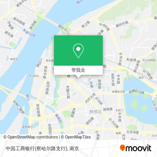 中国工商银行(察哈尔路支行)地图