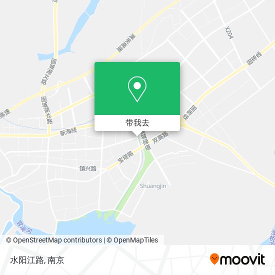 水阳江路地图