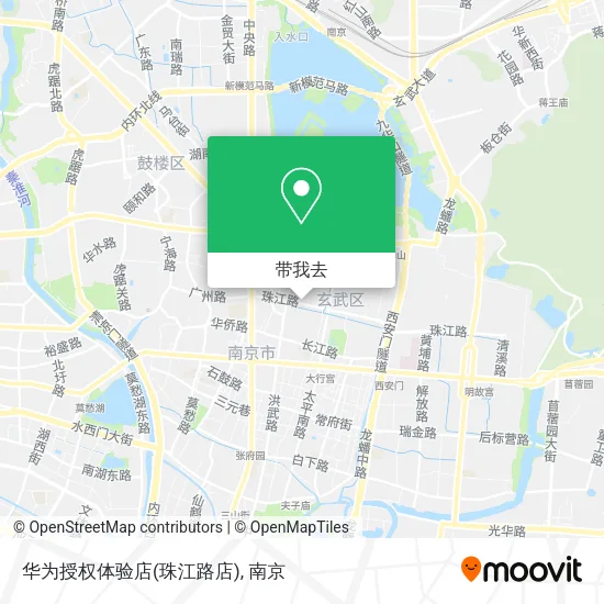 华为授权体验店(珠江路店)地图