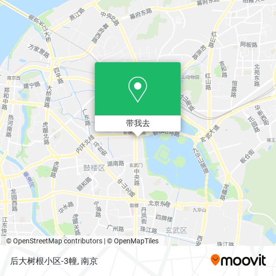 后大树根小区-3幢地图