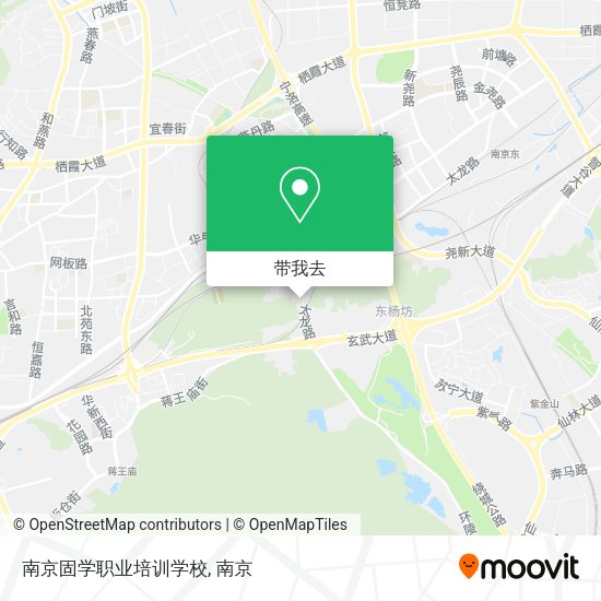 南京固学职业培训学校地图