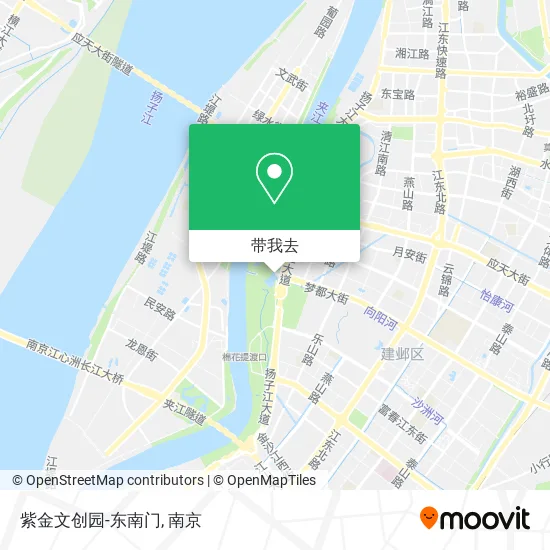 紫金文创园-东南门地图