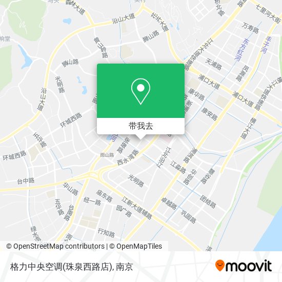格力中央空调(珠泉西路店)地图