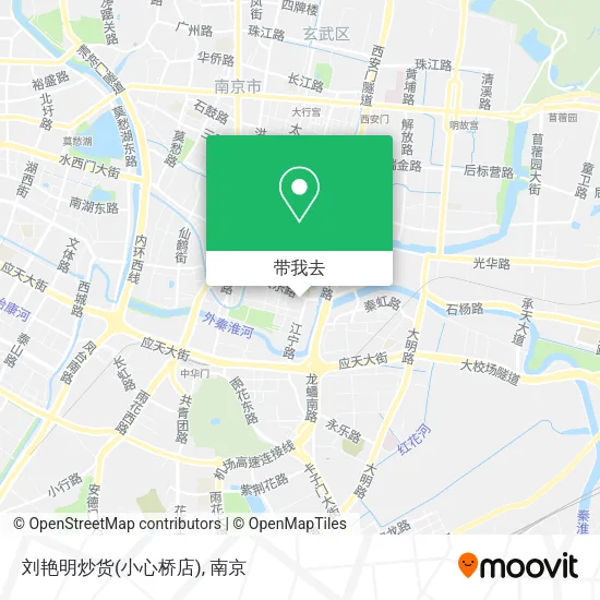 刘艳明炒货(小心桥店)地图