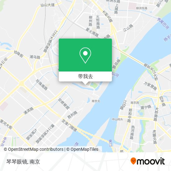 琴琴眼镜地图